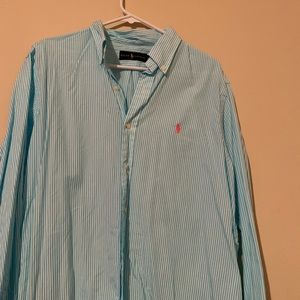Polo long sleeve button up